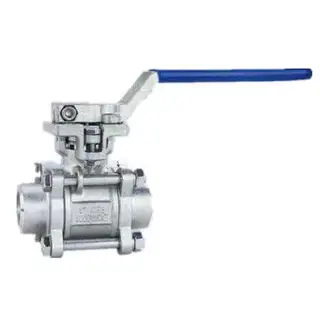 Three Piece Ball Valce, DN15-DN100, 1000 WOG, CF8, CF8M, CF3M