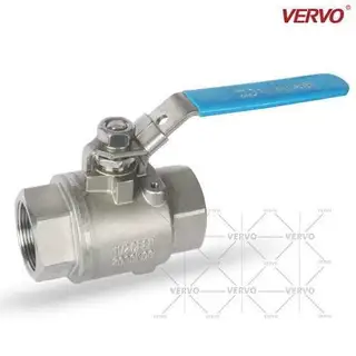 3000 WOG Ball Valve, 2PCS, ASTM A351 CF8M, 1-1/2 IN, API 608