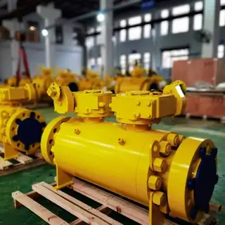 High Pressure 3 Piece DBB Ball Valve, DN400, API 6D