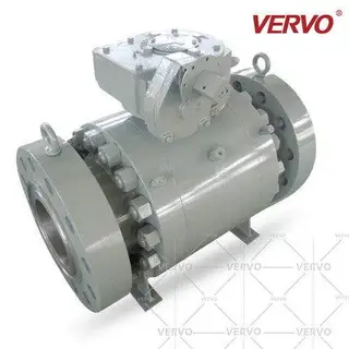 ASTM A105 Trunnion Ball Valve, 8 Inch, 900 LB, API 6D, RTJ