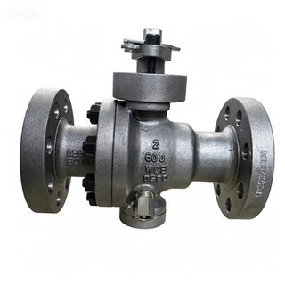 API 6D Trunnion Ball Valves, WCB, 2 Inch, 600 LB, RF Flanged