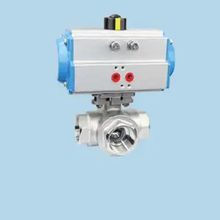 Electric Tee Thread Ball Valve