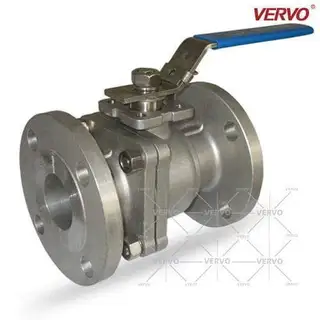 ASTM A351 CF8 2PCS Floating Ball Valve, 4 Inch, 300 LB, RF