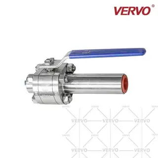 ASTM A182 F304L Ball Valve, 3/4 Inch, 600 LB, 3 Piece