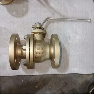 API 6D Bronze Ball Valve, ASTM B148 C95800, 2 IN, 150 LB, RF