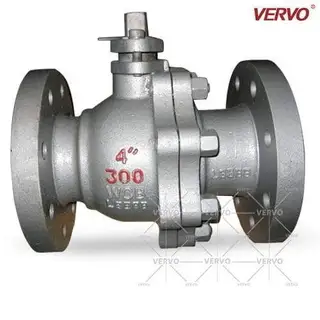 API 6D Ball Valve, 2 Piece, ASTM A216 WCB, 4 Inch, 300 LB