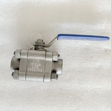 Three-piece Floating Ball Valve, API 608, LF2, 1/2 IN, CL150
