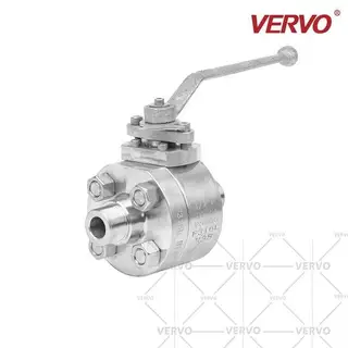 ASTM A182 F316L Ball Valve, 3/4 IN, 1500 LB, API 608, MNPT