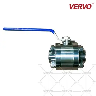 Stainless Steel 3PC Handwheel Operated Ball Valve, DN40