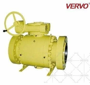 RTJ Flanged Trunnion Ball Valve, API 6D, 24 Inch, CL600