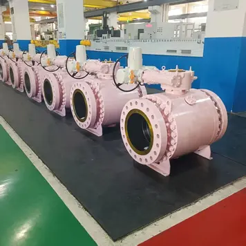 3PC Trunnion Ball Valve, API 6D, A350 LF2 CL1, 18 IN, 150 LB