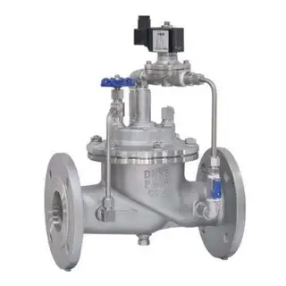 ASTM A351 CF8 Hydraulic Electric Control Valve, DN65, PN16