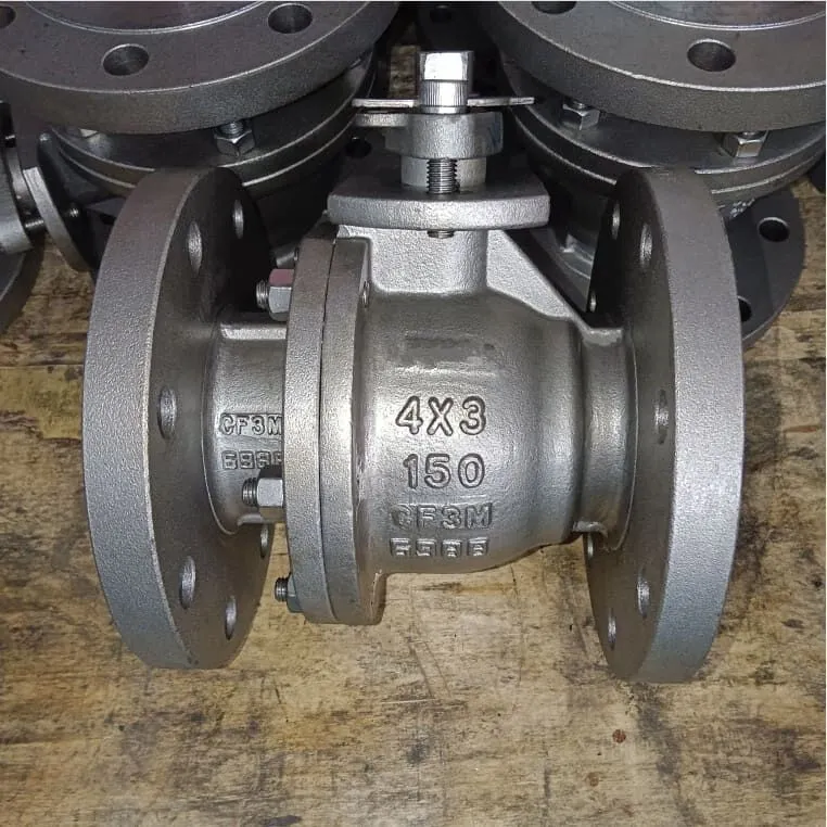 ASTM A351 CF3M Ball Valve, API 6D, 4 Inch, CL 150, SS, BB