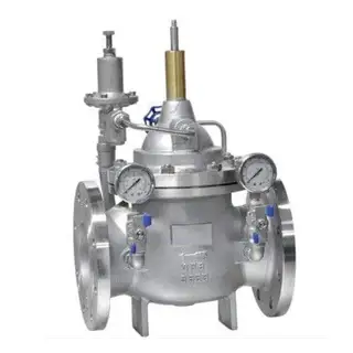 ASTM A351 CF8 Flow Control Valve, DN150, PN25, 6 Inch, RF