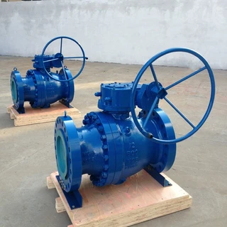 Two Pieces Ball Valve, ASTM A216 WCB, API 6D, 12 Inch, 600 LB, RF