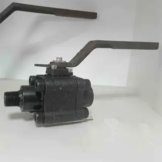 Three-pieces Ball Valve, ASTM A105N, 1/2 Inch, 1500 LB