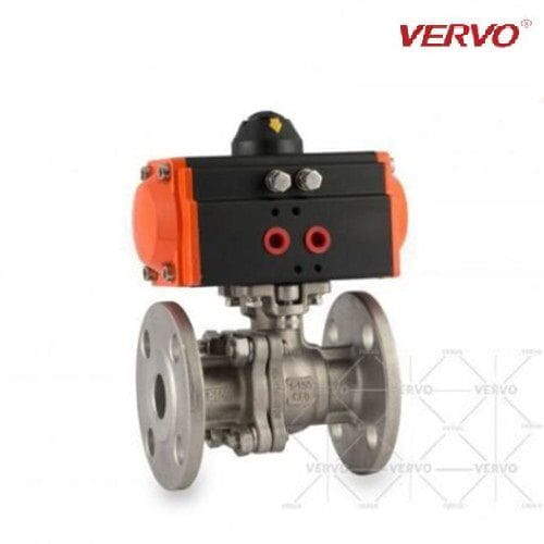 Pneumatic Actuated Cryogenic Ball Valve, API 6D, 1IN, CL300 - Vervo