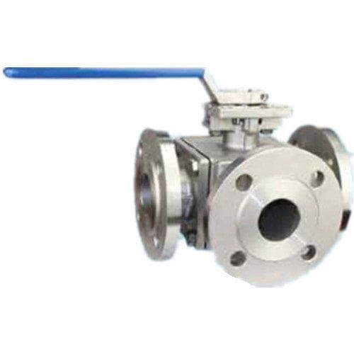 Three Way Flanged Ball Valve, ASME B16.34, 1/2-16 IN, 150-2500 LB