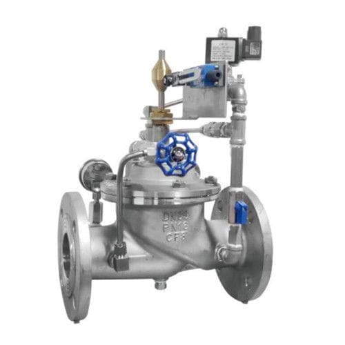 Water Pump Control Valve, ASTM A351 CF8, DN65, PN16, RF