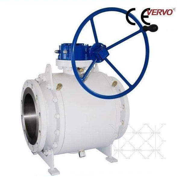 Worm Operated Ball Valve, API 6D, ASTM A105N, 20IN, CL600