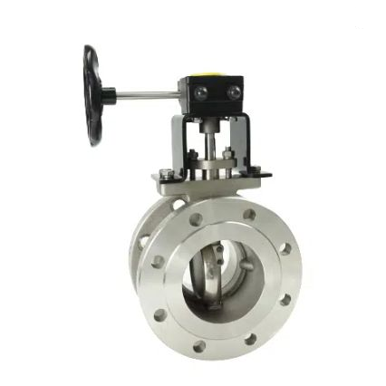 Flanged Triple Eccentric Butterfly Valve, 4IN, 150 LB, CF8M