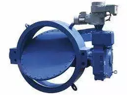 Single eccentric butterfly valves