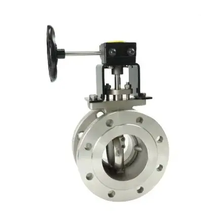 Flanged Triple Eccentric Butterfly Valve, 4IN, 150 LB, CF8M