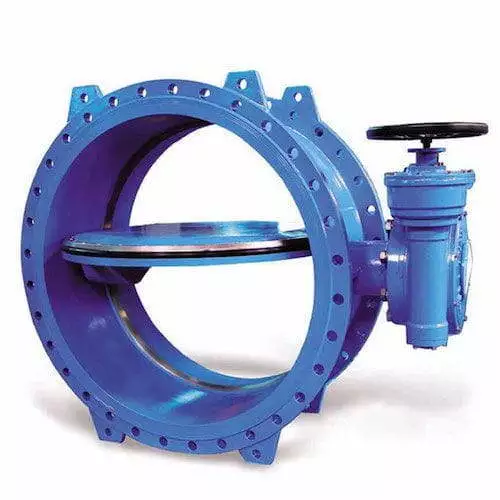 Double eccentric butterfly valves