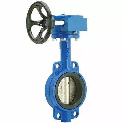 Malleable cast iron butterfly valves