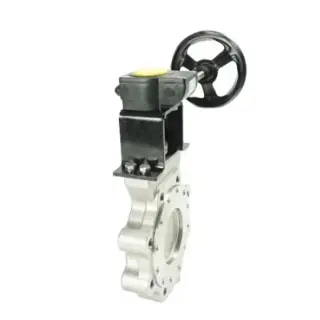 Stainless Steel Triple Butterfly Valve, 2 Inch, 150 LB, Lug