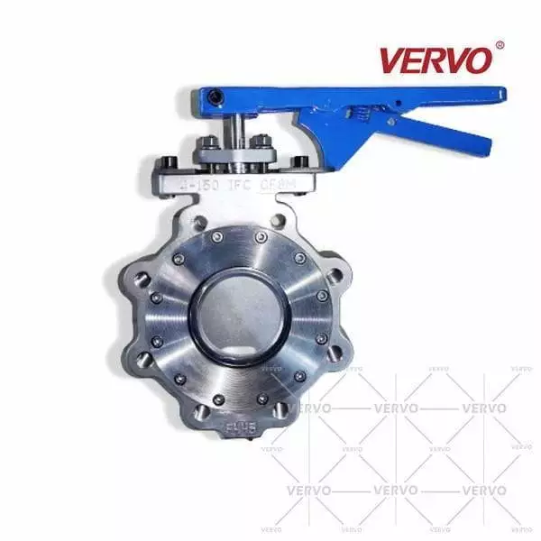 Double Offset Butterfly Valve, API 609, CF8M, 4 IN, 150 LB