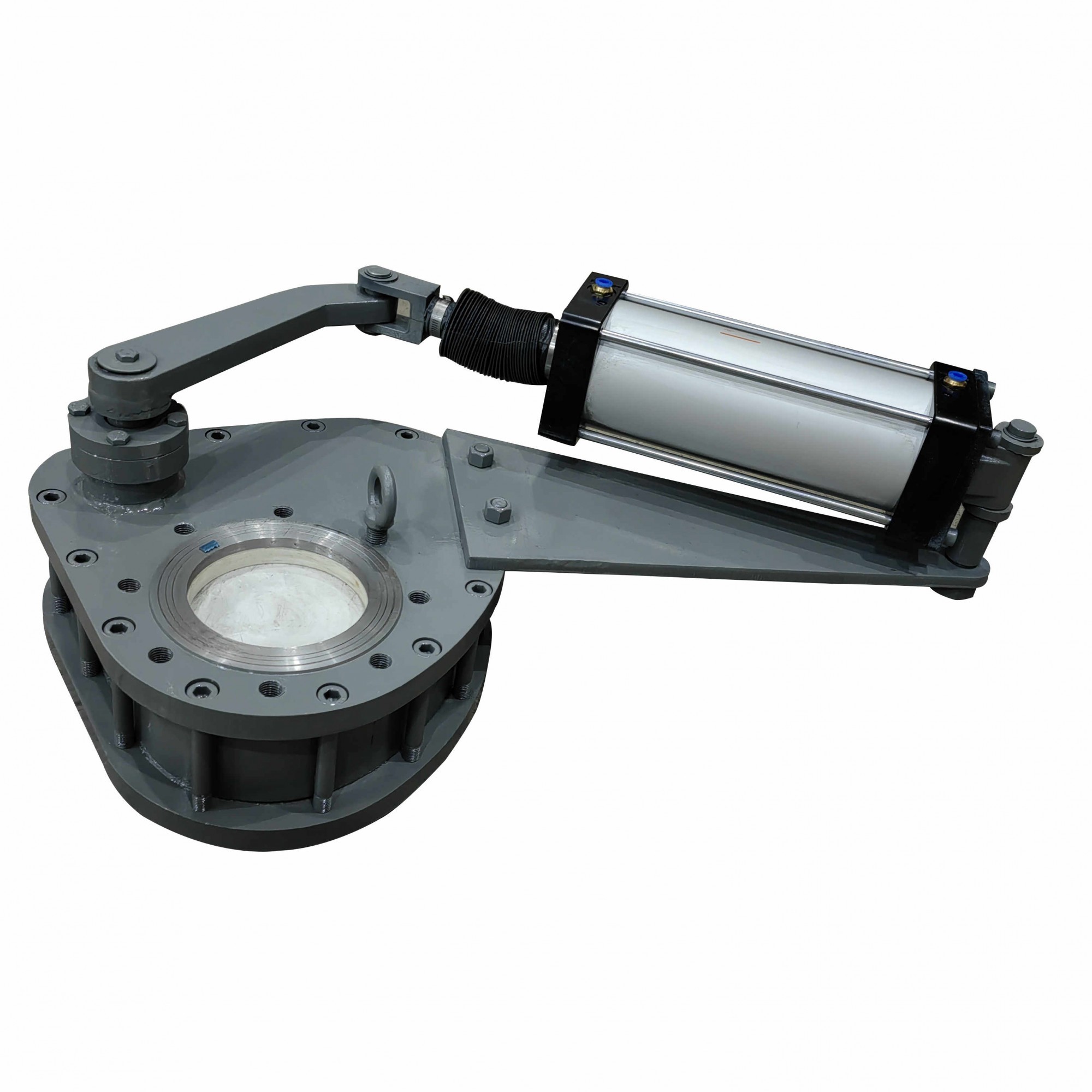 Ceramic Rotary Valve, DN100, PN16, WCB, RF