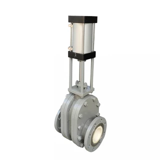Anticorrosive Ceramics Valve, A216 WCB, DN80, PN16, RF