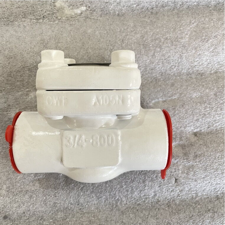 API 602 Lift Check Valve, 3/4 Inch, 800 LB, ASTM A105N, NPT