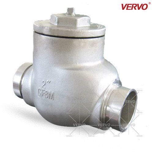 ASME B16.34 Swing Check Valve, ASTM A351 CF8M, 2IN, CL300