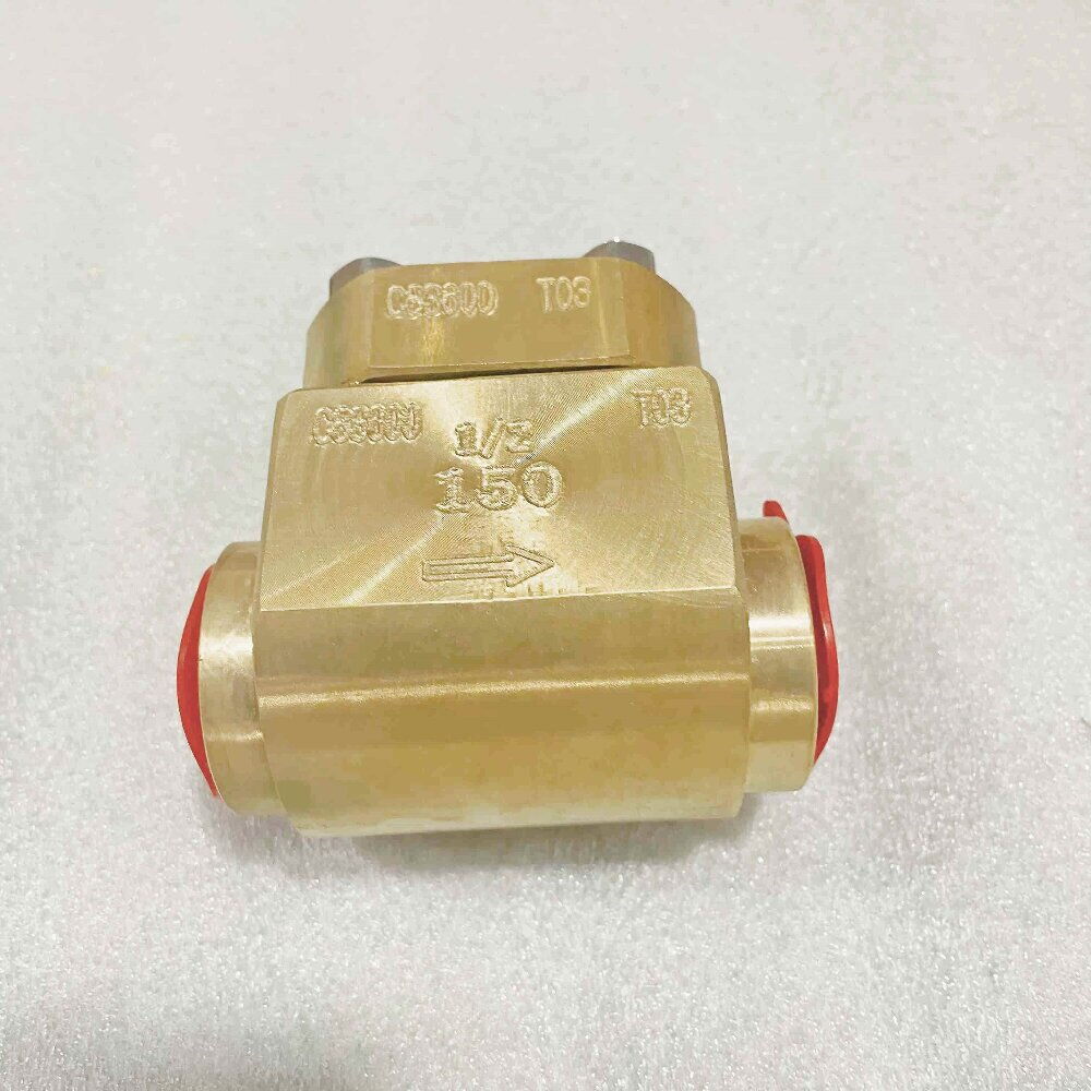ASME B16.34 Swing Check Valve, C83600 Bronze, 1/2 IN, 150 LB