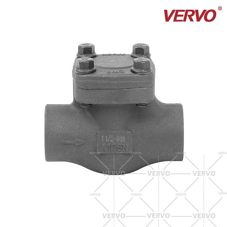 ASTM A105N Lift Ball Check Valve, 1-1/2 Inch, 800 LB, DN40