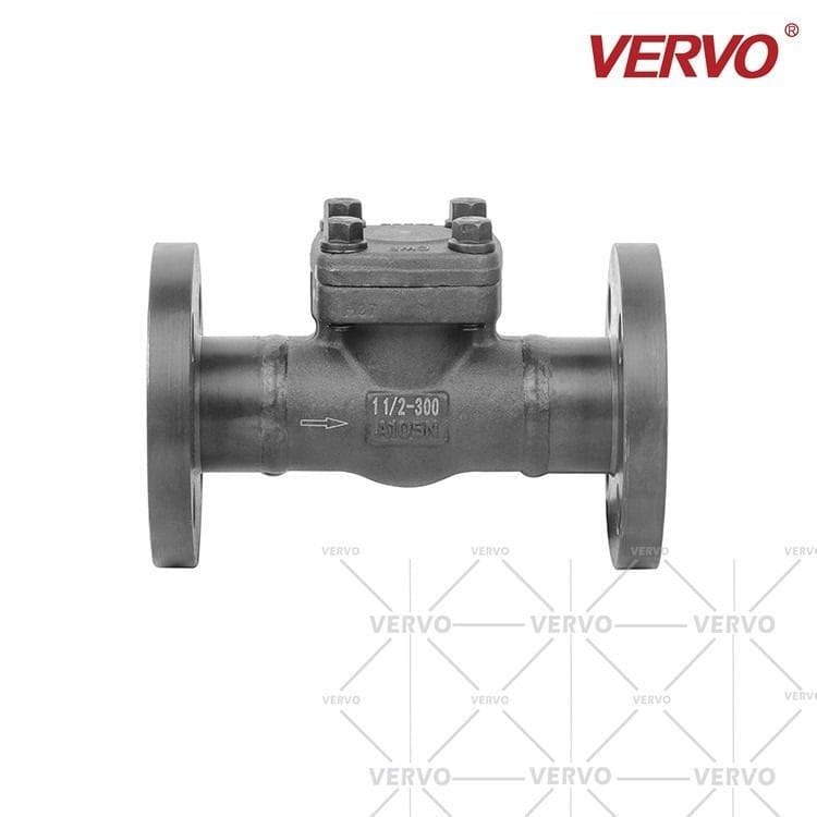 ASTM A105N Piston Lift Non Return Valve, 1-1/2 Inch, 300 LB