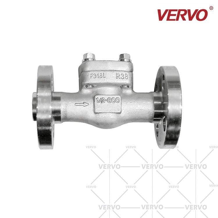 ASTM A182 F316L Swing Check Valve, 1 Inch, 600 LB, BS 5352