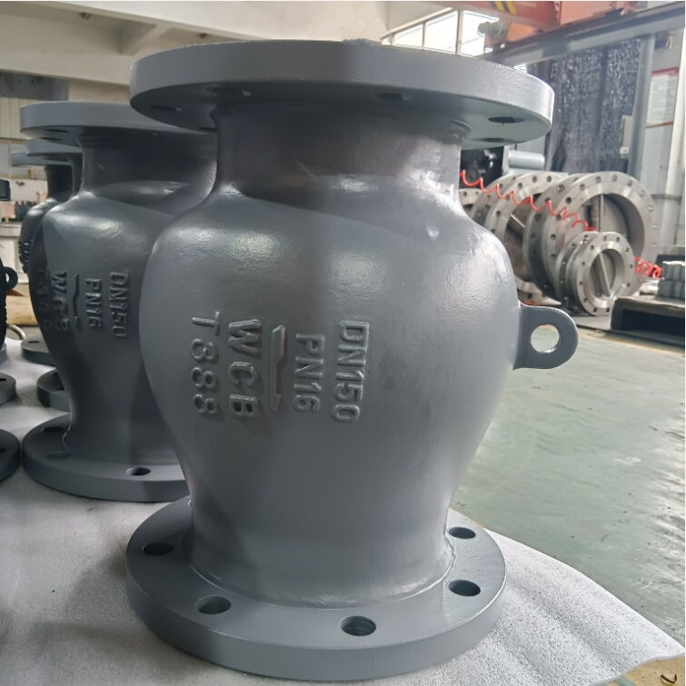 ASTM A216 WCB Axial Check Valve, DN150, PN16, 6 Inch, 150 LB
