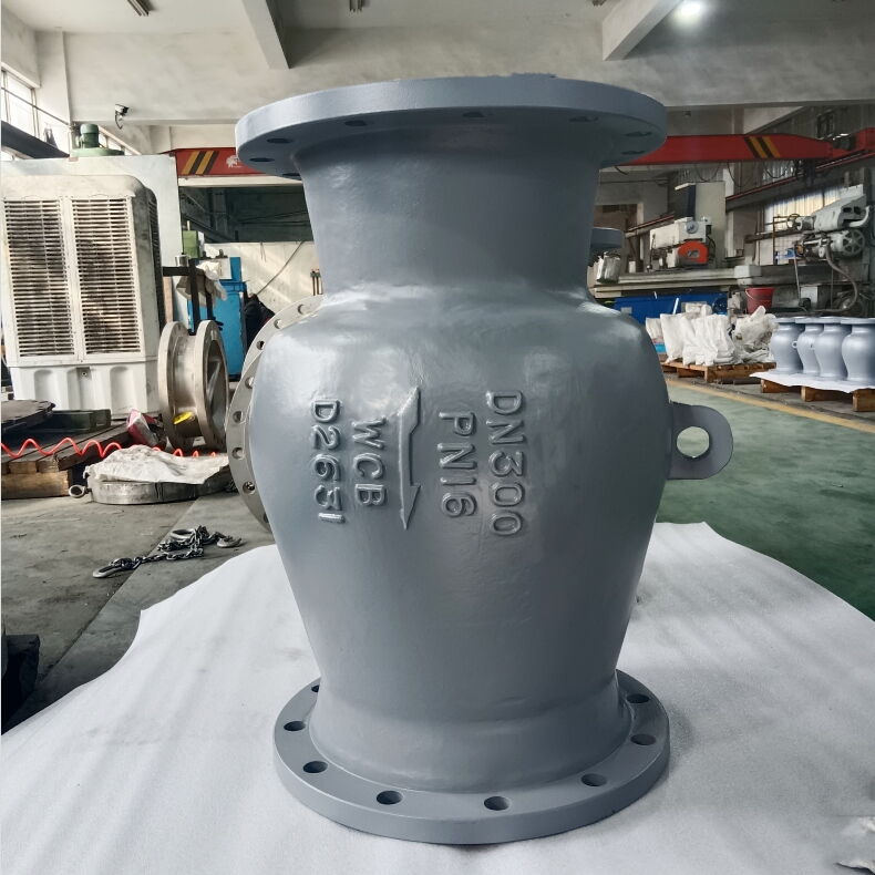 ASTM A216 WCB Axial Flow Check Valve, DN300, PN16, API 6D