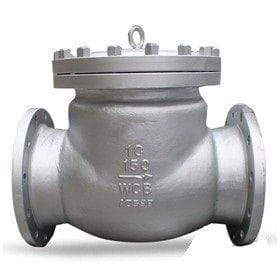 ASTM A216 WCB Swing Check Valve, 10 Inch, 300 LB, RF