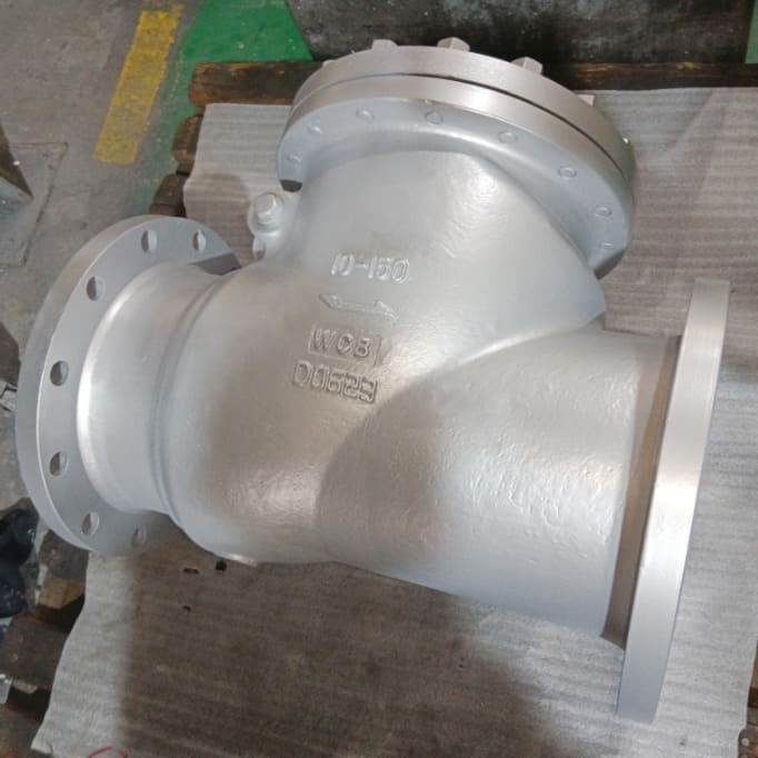 ASTM A216 WCB Swing Check Valve, BS 1868, 10 Inch, CL 150 LB