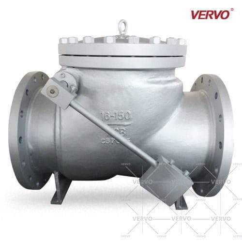 ASTM A216 WCB Swing Check Valve with Hammer, 16IN, CL150