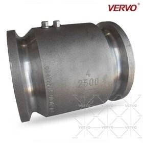 ASTM A350 LF2 Dual Plate Check Valve, 4 IN, 2500 LB, API 6D