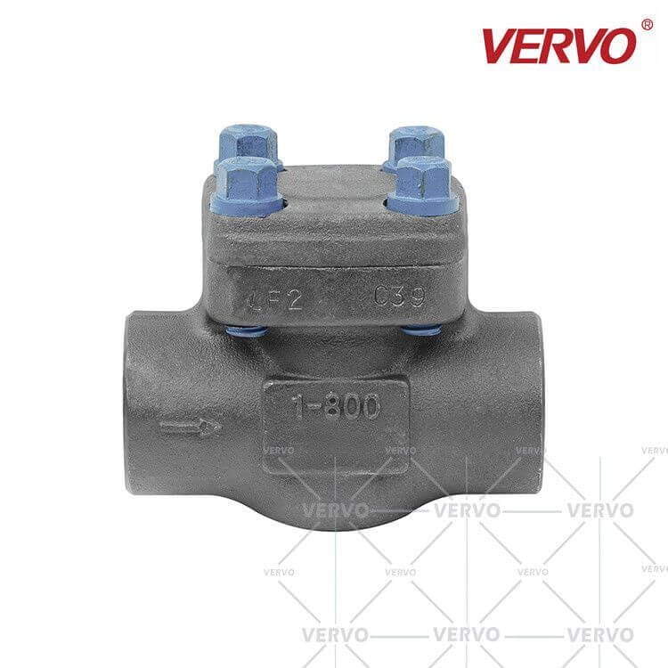 ASTM A350 LF2 Piston Lift Check Valve, 1 IN, 800 LB, API 602