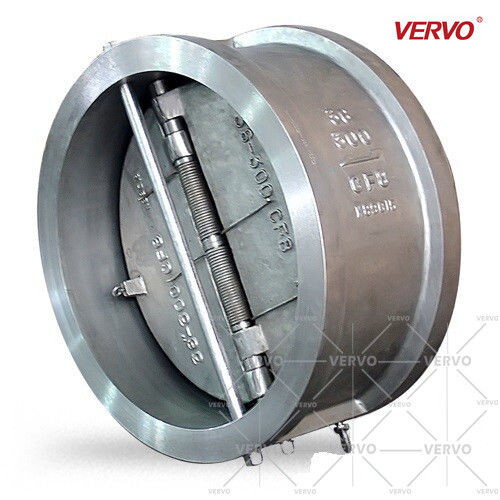 ASTM A351 CF8 Dual Plate Check Valve, 56 IN, 600 LB, API 594
