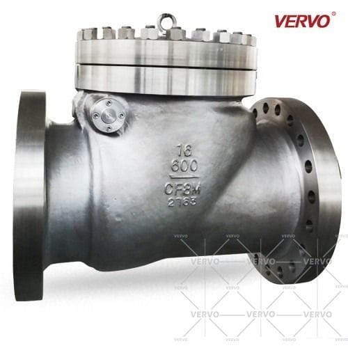 ASTM A351 CF8M Vertical Swing Check Valve, 16 Inch, 600 LB