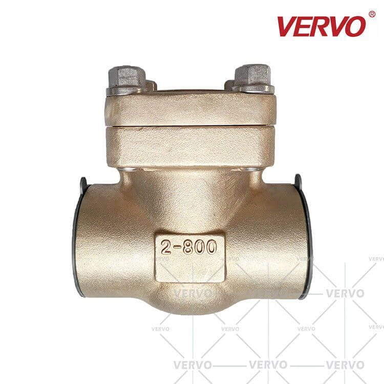 ASTM B148 C95800 Swing Check Valve, 2 Inch, 800 LB, DN50, SW