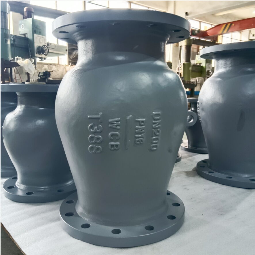 Axial Flow Check Valve, DN200, PN16, ASTM A216 WCB, API 6D